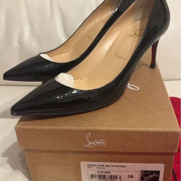 Women Black Heels Shoes - Picture 5 of 5